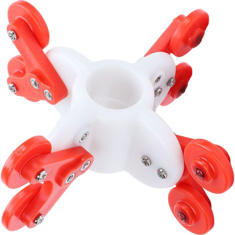 Roues de guidage de 120 mm pour caméra d'inspection de canalisations d'égout de 23 mm, accessoires de poulie de guidage en ABS (1/5)