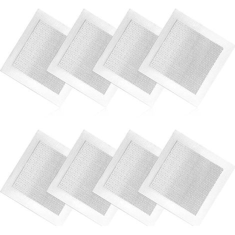 8 Pièces Patch de Réparation de Mur Patchs, Patchs d'Écran Auto-Adhésifs pour Plaque de Plâtre pour Cloison Sèche (10 x 10cm) (1/5)
