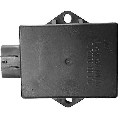 Boîtier CDI d'allumage noir 8 broches pour moto, compatible avec Suzuki EN125 GN125 GS125 HJ125K (1/5)
