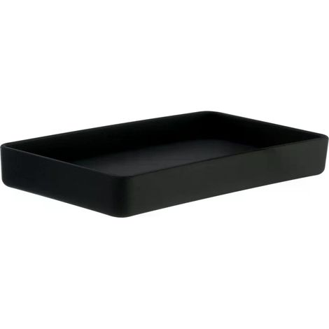 Smedbo Seifenschale. Freistehend. Schwarz Kunststoff. BB580 (1/4)
