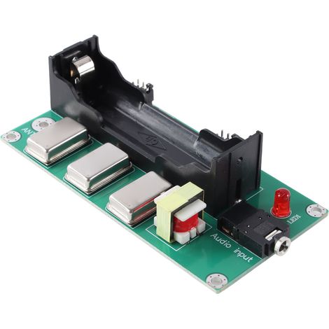 Émetteur AM 3 canaux 1 MHz, 3 MHz, 5 MHz, modulation d'amplitude, avec antenne et câble audio 3,6 V (1/5)