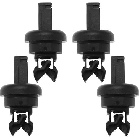 Set de 4 fixations étagère de coffre Tovbmup, compatibles Renault, clips en plastique résistant, diamètre 6,7 mm (1/5)