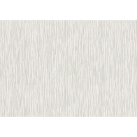 Papier peint vinyle sur tissu intissé à rayures verticales, beige, 10 m (1/2)