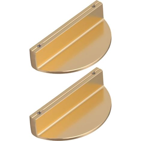 Poignées de tiroir LIFKOME Ideal, semi-circulaires, en aluminium (1/5)