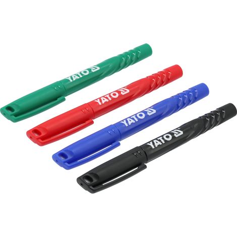 Technische Marker Set mit 4 Farben für präzises Markieren