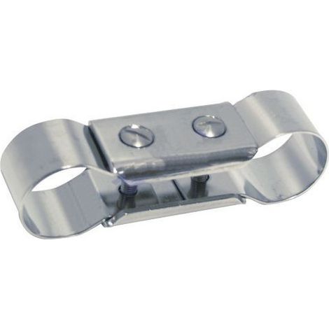 Liaison pour double tube inox A2 - diametretube: 22