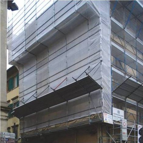 RETE P/PONTEGGI C/ASOLE 1,8X25 M BIANCO