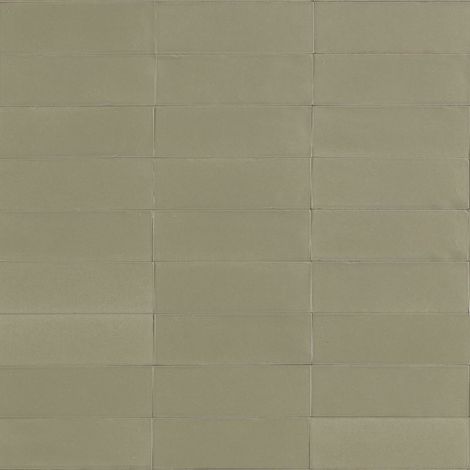 Carrelage Effet Zellige Vert Olive CONFETTO Salvia 5x15cm (1/5)
