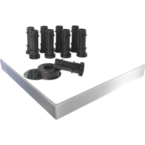 Kit de extensión con faldón blanco para Plato de ducha Flight Jacob Delafon - E62506-00
