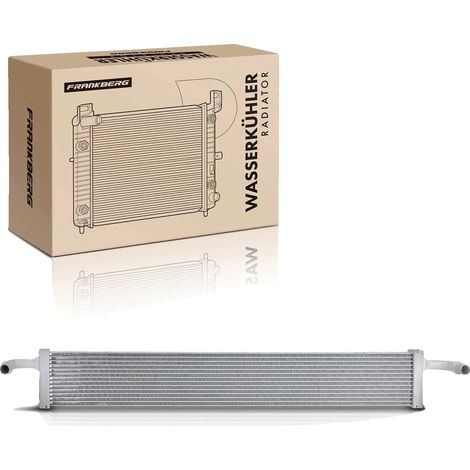 Enfriador de motor, construcción de aluminio, 95,5 mm de ancho, 712 mm de largo, 18 mm de diámetro de entrada, transmisión manual/automática opcional. (1/5)
