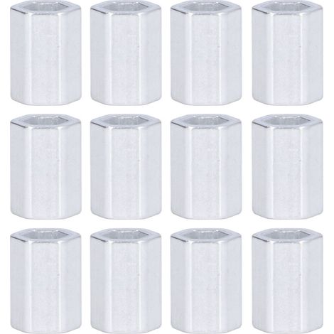 12 entretoises hexagonales en aluminium, résistantes à la corrosion, pour arbre moteur, diamètre intérieur 8 mm, 3520 × 4012 × 0160 × 16 mm L (1/5)