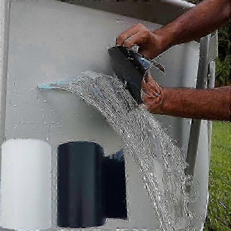 Deux rouleaux de ruban adhésif en caoutchouc super étanche pour réparer les fuites. (1/5)