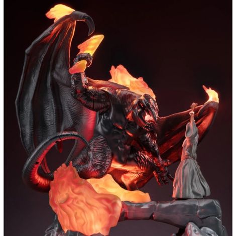 Lámpara paladone balrog vs gandalf USB 41 cm altura (1/4)