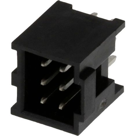 Molex Einbau-Stiftleiste (Standard)  Polzahl Gesamt 6 Rastermaß: 2.54 mm 901301106 1 St. Tray