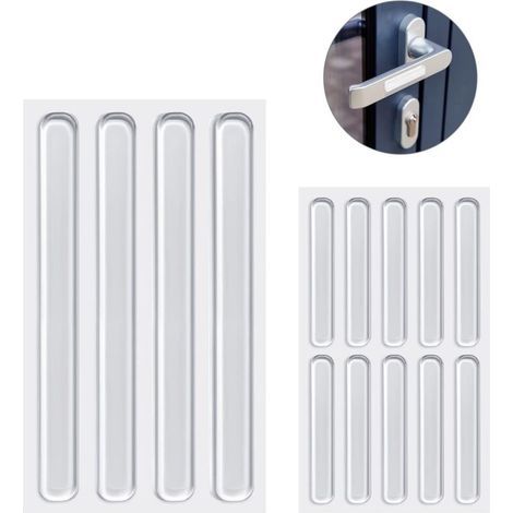 Patins de protection transparents, 14 pièces, amortisseurs en caoutchouc, tapis de meubles T (1/5)