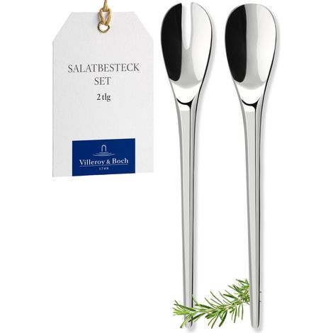 Ménagère de 2 Pièces Couverts polyvalents pour le quotidien et le tableau de table en acier inoxydable Passe au lave-vaisselle (1/5)