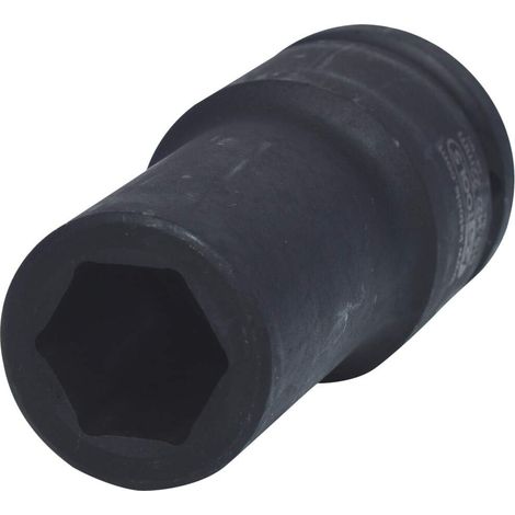 KS Tools 515.1422 Bussola Esagonale per Avvitatori ad Impulsi, Lunga, 22 mm, 3/4" (1/4)