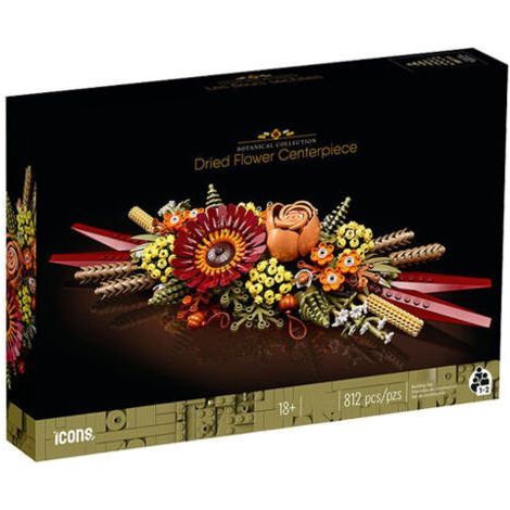 Botanicals Le Centre de Table Fleurs Séchées - Plantes Artificielles avec Rose et Gerbera à Construire pour Adulte - Décoration de Maison - Idée Cadeau pour Femme ou Homme (1/5)