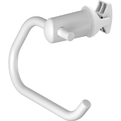 Handy Pap Scaldasalviette - Portarotolo Carta Igienica, si Fissa Direttamente sul Radiatore Scaldasalviette - Bianco (1/5)
