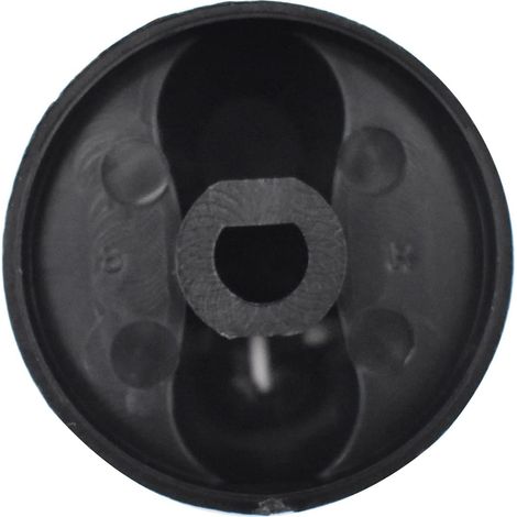 10 boutons de commande universels en plastique pour interrupteurs de commande de four rotatif trou de 8 mm boutons de commande de cuisinière à gaz boutons de commande de cuisinière (1/4)