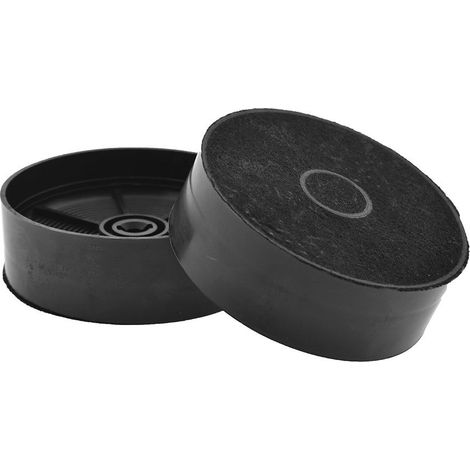 Filtre à charbon (2pcs) pour Faber ILMA... / FLEXA... / INKA... / 112.0506.172 / F21 (1/4)