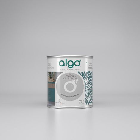 Peinture pour Meuble - Gris Granit des Abers - 0.5L / Mat