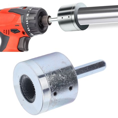 Brosse à tuyaux métalliques avec brosses de remplacement pour dérouilleuse efficace, idéale pour nettoyage, polissage et décapage avec perceuse, diamètre 15mm (1/5)