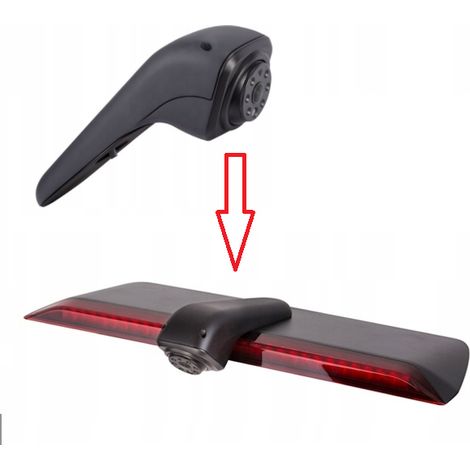 Caméra de recul intégrée au feu stop pour VW Crafter II et E-Crafter (à partir de 2017) - AHD 1080p - 4 broches (1/5)