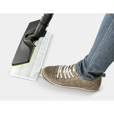 Kitbrosse sol Kärcher pour nettoyeur vapeur noir + 2 photos sol neufs (1/4)