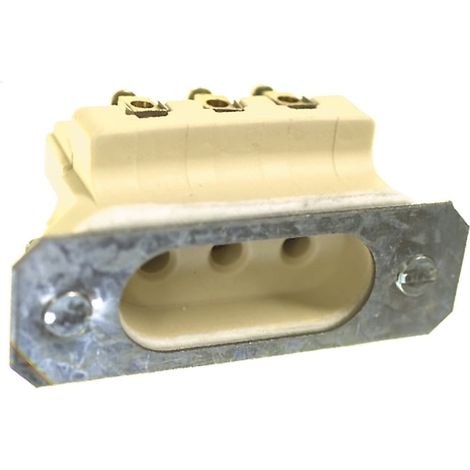 Universeel - prise steatite raccordement resistance four -