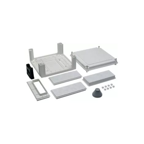 hager Kabelanschlusskasten, univers, 324x307x149mm, IP54, SKII, unten leer (1/2)
