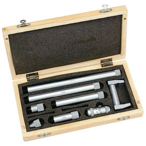 Jeu de micromètres d'intérieur à tiges composables METRICA 44114 – Mesure précise jusqu'à 600 mm