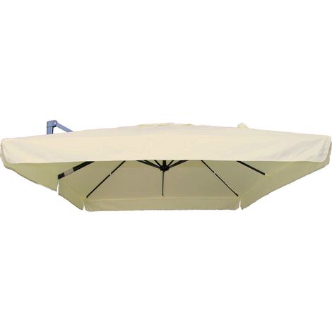1PZ TOP COPERTURA DI RICAMBIO PER OMBRELLONE ROMA E SMERALDA CM 300X400 (1/5)