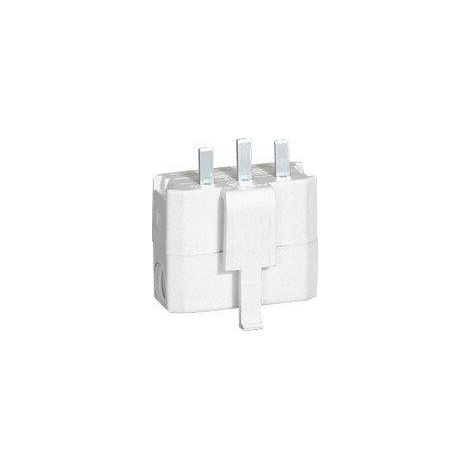 Legrand Enchufe DCL blanco para conexión eléctrica segura