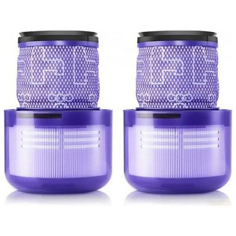 FENOPLASTICAPost-filtre compatible avec l'aspirateur balai sans fil Dyson V11 SV14 Animal Absolute Torque Drive, 2 filtres Hepa de rechange (1/5)