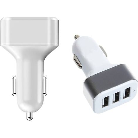 Adaptateur allume-cigare / Adaptateur USB pour voiture - 12-24 V (1/3)