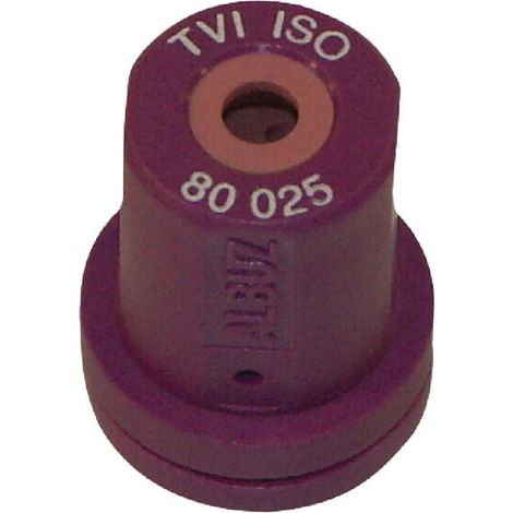 Boquilla anti-deriva venturi simple chorro c贸nico TVI 80掳 025 violeta cer谩mica Albuz ALBUZ TVI80025