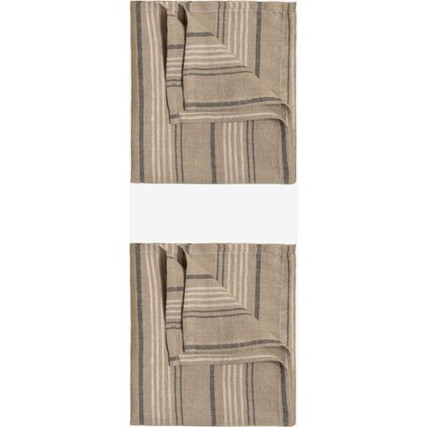 Set de 2 servilletas en lino y algodón Darby SKLUM             