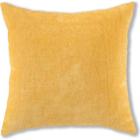 Dekorativer goldfarbener Leinenkissenbezug 45x45cm für Sofa, Auto, Wohnzimmer, Schlafzimmer, Büro (1/5)