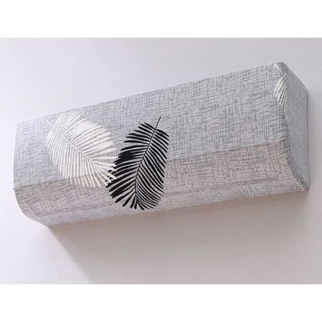 Housse de protection anti-poussière pour climatiseur, fixation murale intérieure, protection complète contre la poussière,(A) (1/4)
