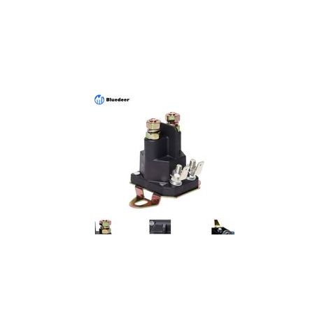 2 pièces Relais Solénoïde Demarreur Compatible avec Briggs & Stratton Hus-qvarna Poulan AYP 145673 146154 12V