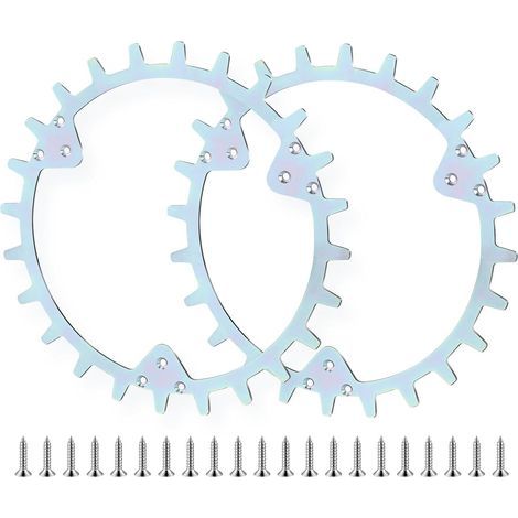 Traction Spikes for Husqvarna Robotic Lawnmowers, 252mm Diameter, with 21 Screws, Robotic Lawnmower Spikes for Husqvarna Automower 330/440/420/435X AWD/430X/435X/450X, Improved Traction (1/5)