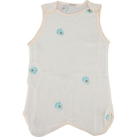 Sac de couchage bébé sans manches doux respirable peau sensible mignon 39x59cm pour filles garçons (1/5)