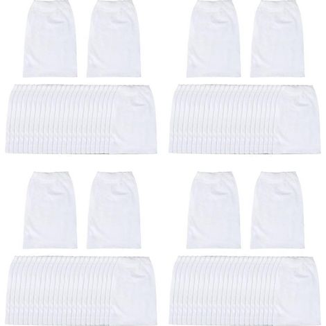 Lot de 100 grilles d'écumoire de piscine, adaptées aux filtres de piscine, aux paniers de filtration et aux écumoires, utilisées pour filtrer les débris et les feuilles, systèmes de filtration. (1/5)