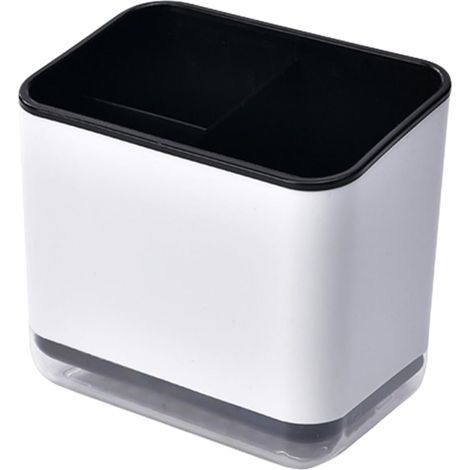 1 pièce Organisateur De Couverts Et Égouttoir Multifonctionnel Cuisine Support De Rangement Pratique pour Cuillères Et Fourchettes Design Élégant Et Amovible (1/4)