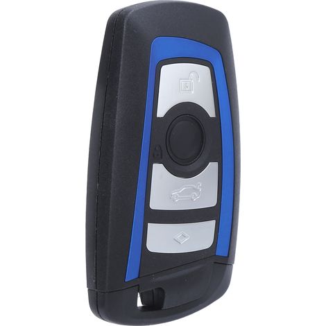 Boîtier de clé de voiture noir, coque intelligente résistante pour 550i GT 2010‑2011, 4 boutons, pièce de remplacement durable. (1/5)