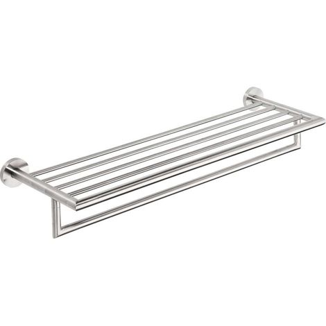 Sapho X-STEEL - Handtuchablage, Edelstahl gebürstet XS406 (1/2)