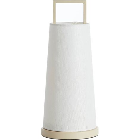 Light & Living - lámpara de mesa - Fyon - natural - textil -