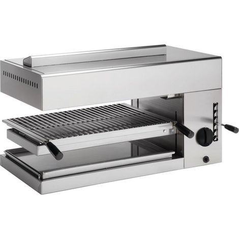 Salamandre de Cuisine gaz - Base mobile 8 positions - Grille 575 x 400 mm - SG7