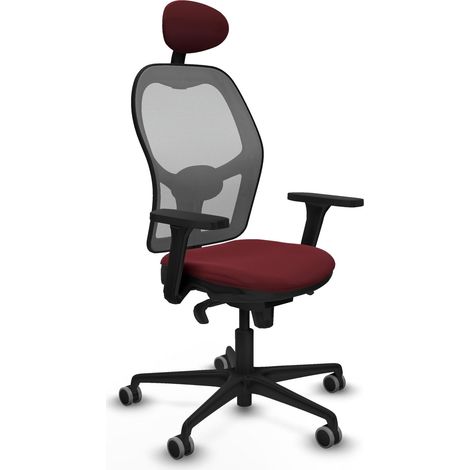 Sedia da ufficio piqueras y crespo Jorquera nero comfort braccioli (1/2)